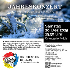 Flyer Orchester Social Media 2025
