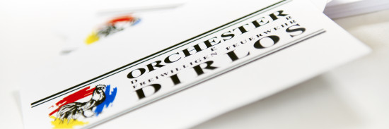 Orchester Dirlos Karten